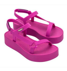 Melissa Sun Downtown Platform AD Fuschia