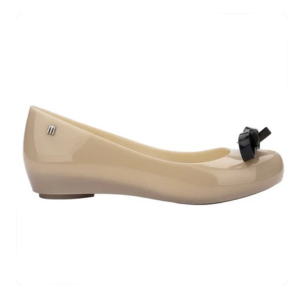 Melissa Ultragirl Bow III Ad Beige Black