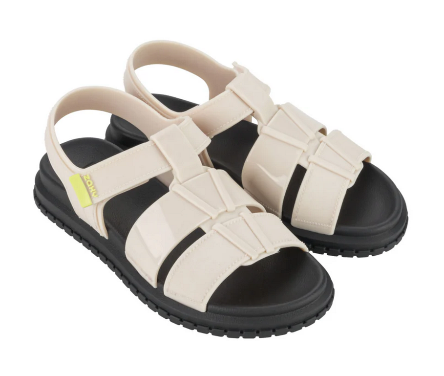 Zaxy Unic Sandal Ad Off White/Black