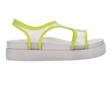 Load image into Gallery viewer, Melissa Bikini Platform AD Beige Green
