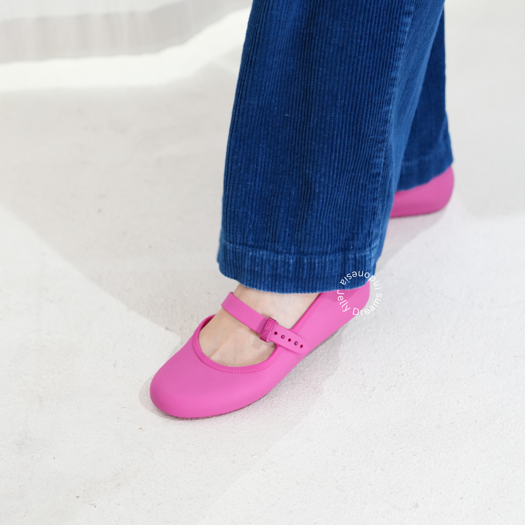【PINK】<Melissa> Soft Ballerina フラットシューズ< Select by EMMEL REFINES > EMMEL REFINES - 【PINK】<Melissa> Soft Ballerina フラットシューズ