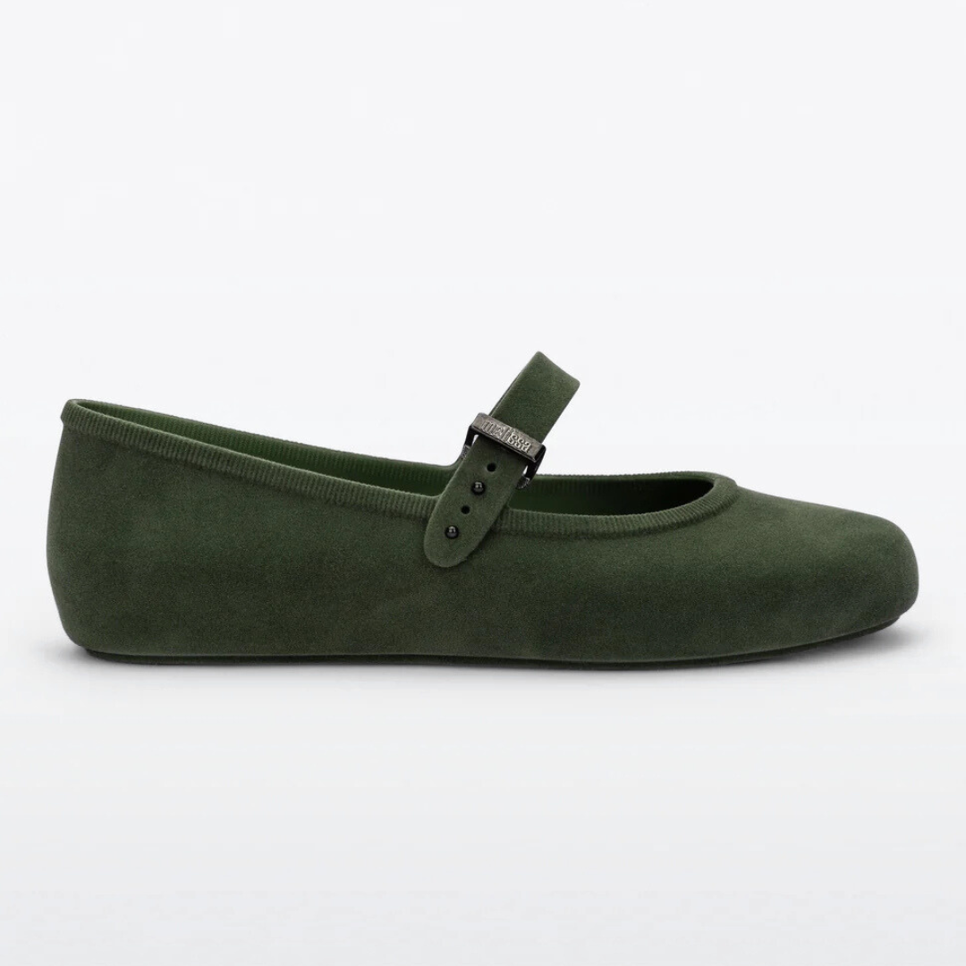 Sepatu Flat Wanita Melissa Soft Ballerina Velvet AD