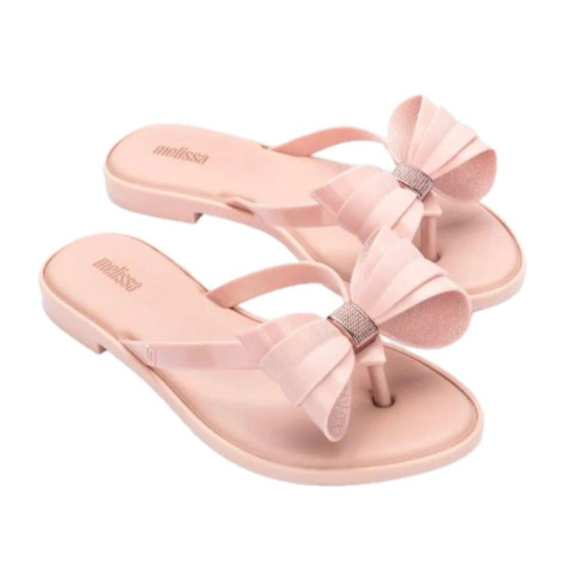 Melissa Flip Flop Slim V AD Pink Glitter