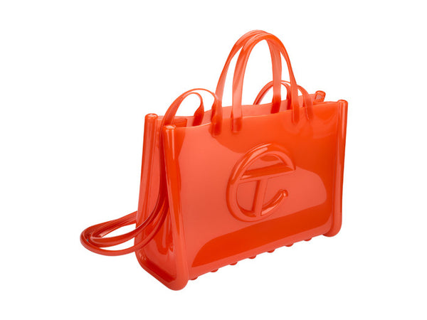 Melissa X Telfar Medium Jelly Shopper II Orange