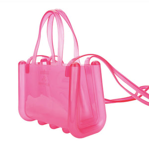 Melissa X Telfar Small Jelly Shopper II Pink