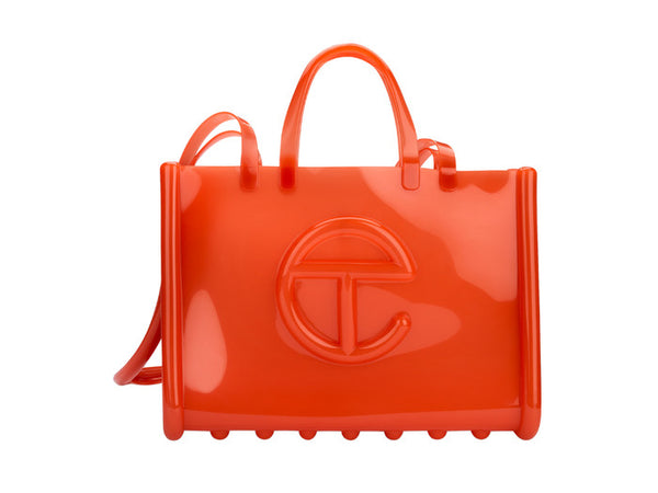 Melissa X Telfar Large Jelly Shopper II Orange