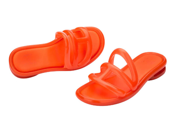 Melissa x Telfar Jelly Slide Ad Orange