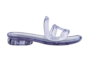 Melissa x Telfar Jelly Slide Ad Clear