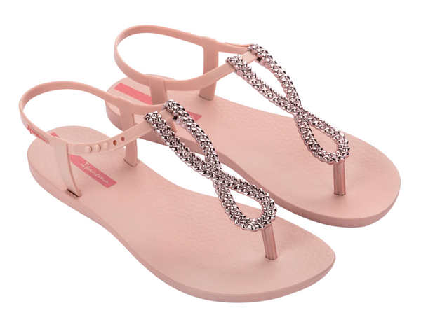 Ipanema Class Twist Sandal Fem Light Pink/Rose