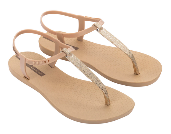 Ipanema Class Classy Sandal Fem Beige/Gold