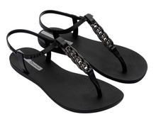 Load image into Gallery viewer, Ipanema Class Chain Sandal Fem Black/Dark Grey
