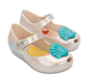 Mini Melissa Ultragirl + Little Mermaid II Bb Pearly White