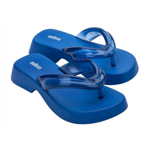 Melissa Air Bubble Flip Flop Double Ad Blue