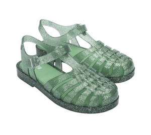 Melissa Possession Shiny Ad Glitter Green