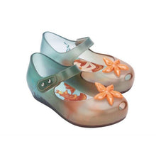 Load image into Gallery viewer, Mini Melissa Ultragirl + Little Mermaid II Bb Clear Orange Green
