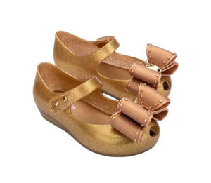 Mini Melissa Ultragirl Classic Bow Bb Pearly Beige