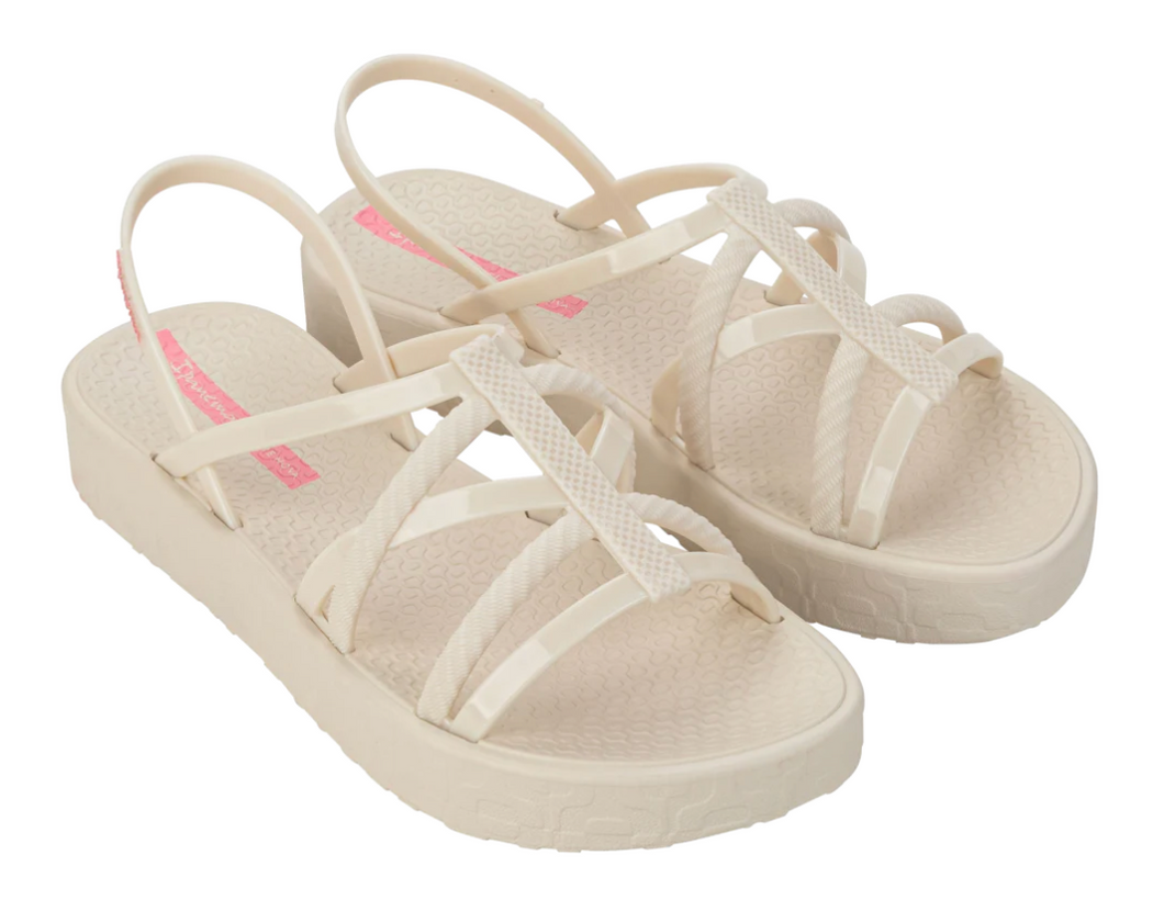 Ipanema Diversa Flatform Ad Beige/Beige/Pink