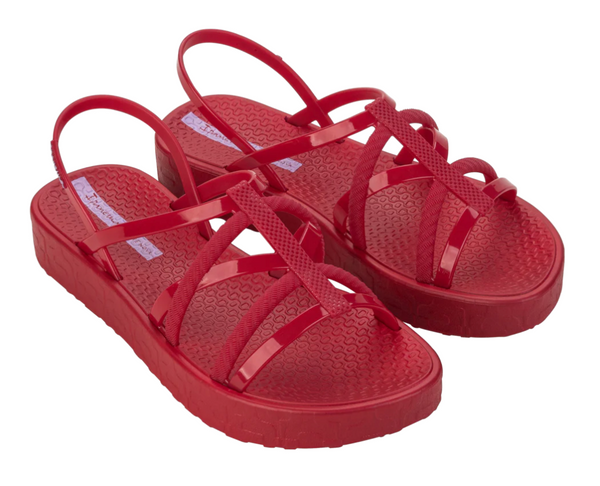 Ipanema Diversa Flatform Ad Red/Red/Lilac