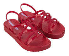 Load image into Gallery viewer, Ipanema Diversa Flatform Ad Red/Red/Lilac
