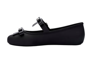 Melissa Soft Ballerina Bow Ad Black