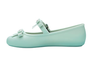 Melissa Soft Ballerina Bow Ad Green Beige