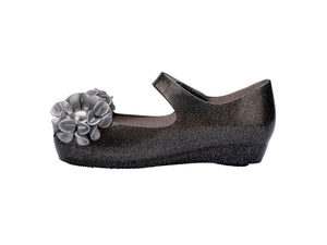 Mini Melissa Ultragirl Springtime Bb Glitter Black