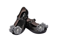 Load image into Gallery viewer, Mini Melissa Ultragirl Springtime Bb Glitter Black
