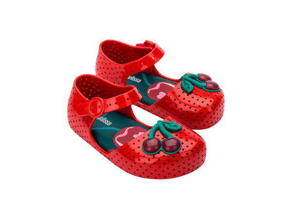 Mini Melissa Furadinha Pop Bb Red Green