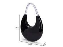 Load image into Gallery viewer, Melissa Moon Bag Black Clear
