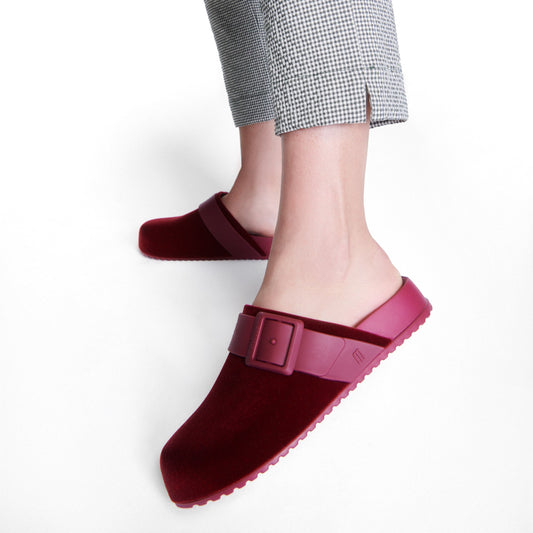 Melissa Cozy Clog Velvet AD