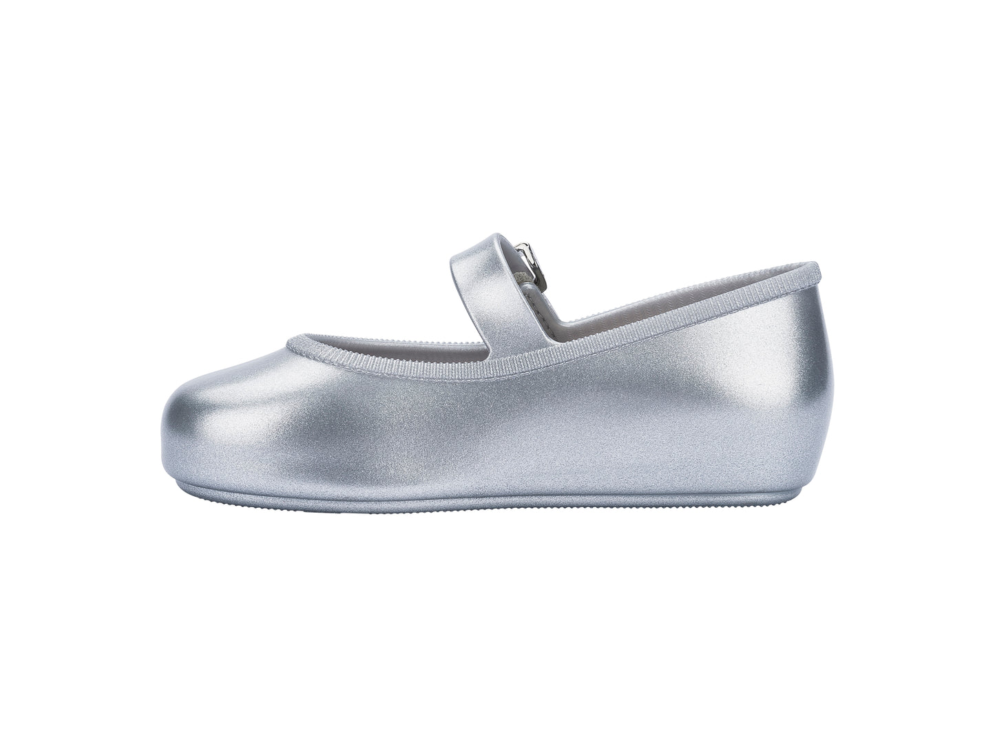 Mini Melissa Soft Ballerina Bb Silver