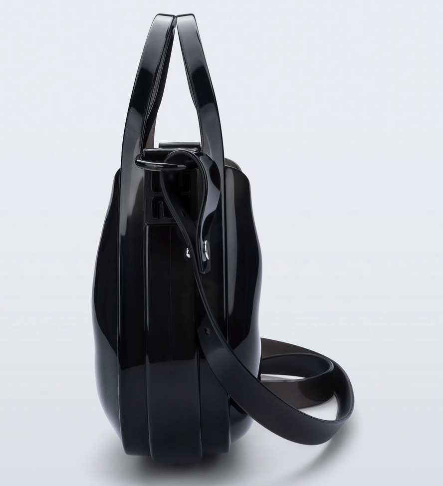 Melissa Mirror Bag Clear Black