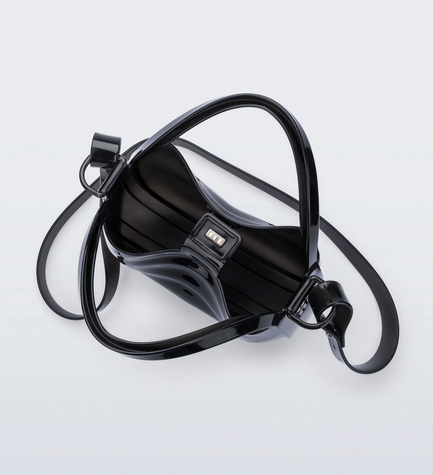 Melissa Mirror Bag Clear Black