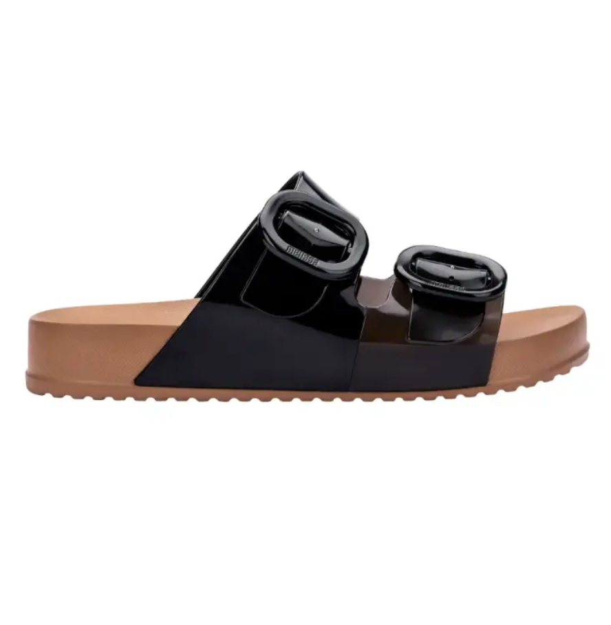 Melissa Cozy Slide Ad Brown Black