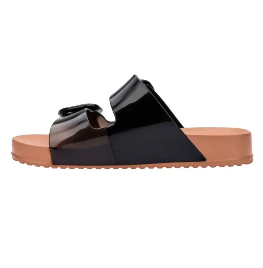Melissa Cozy Slide Ad Brown Black
