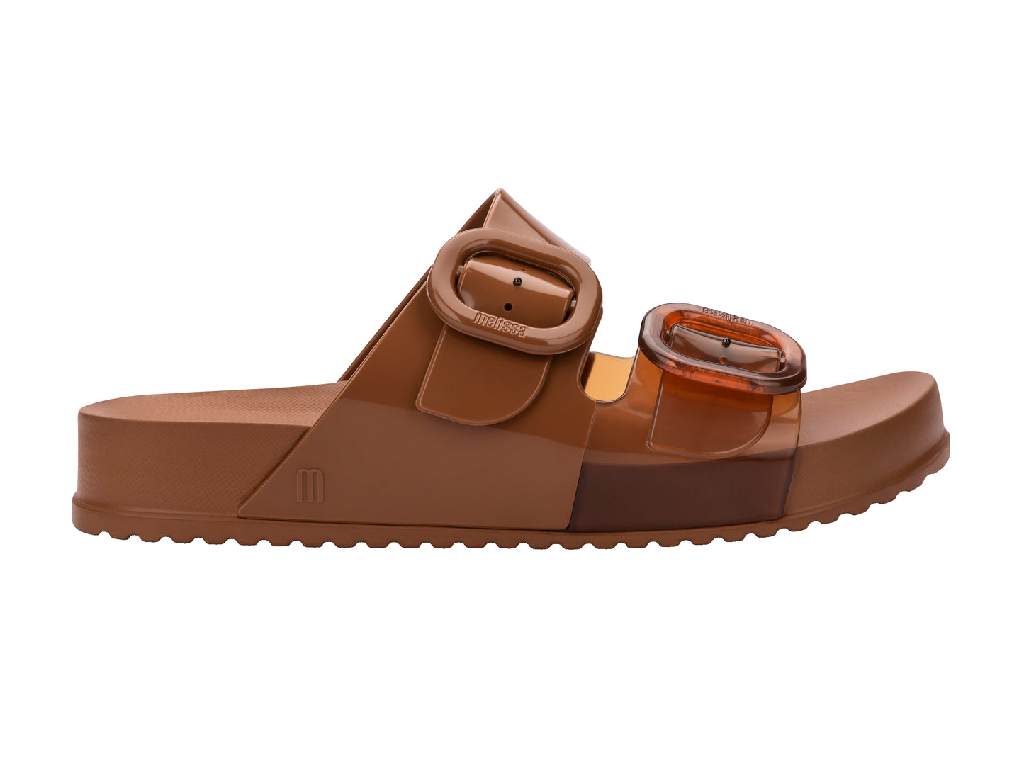 Melissa Cozy Slide Ad Clear Brown
