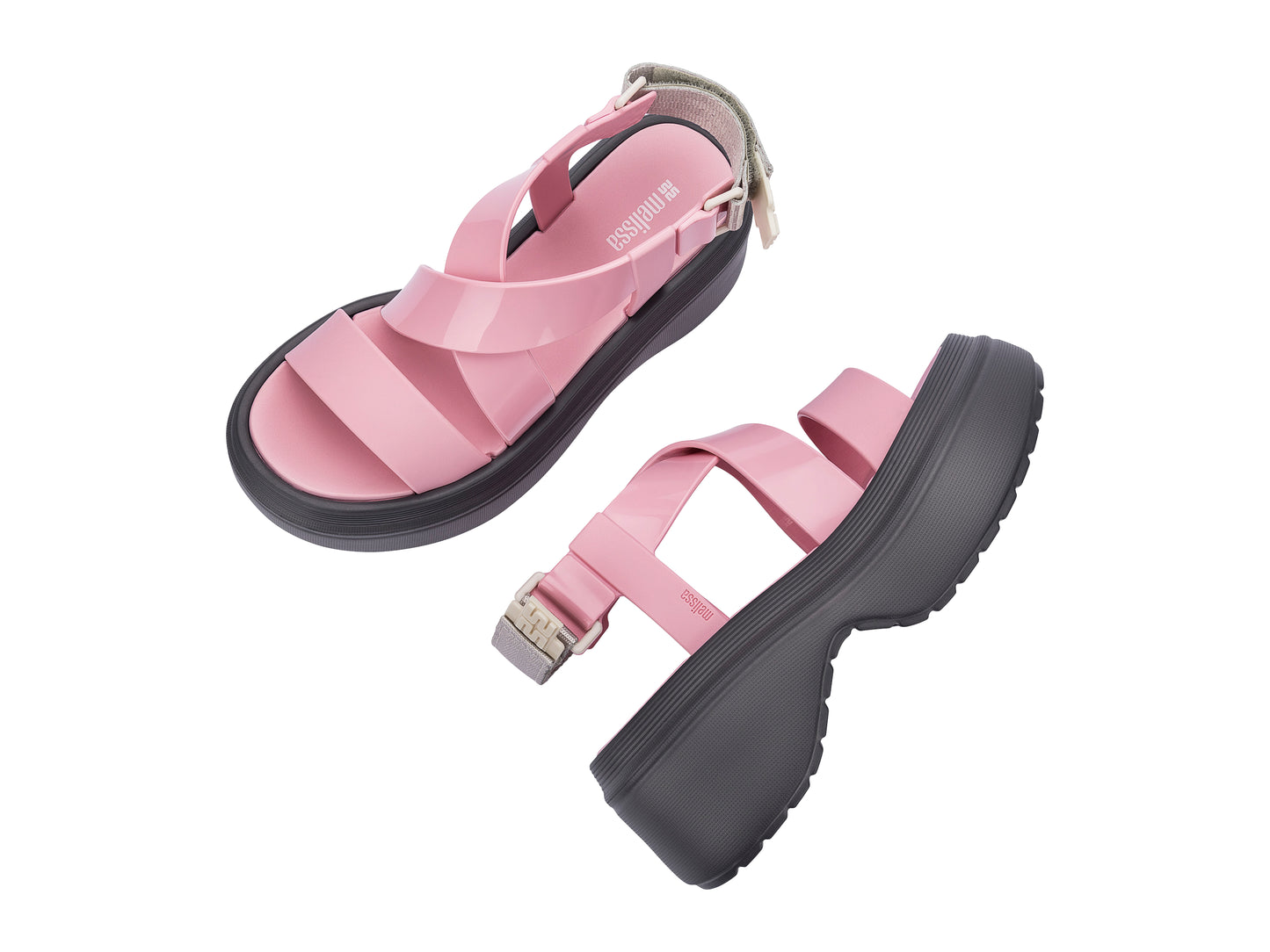 Melissa Stand Platform Ad Pink/Grey