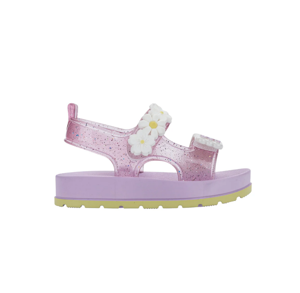 Zaxy Nina Bloom Sand Baby White Glitter Lilac