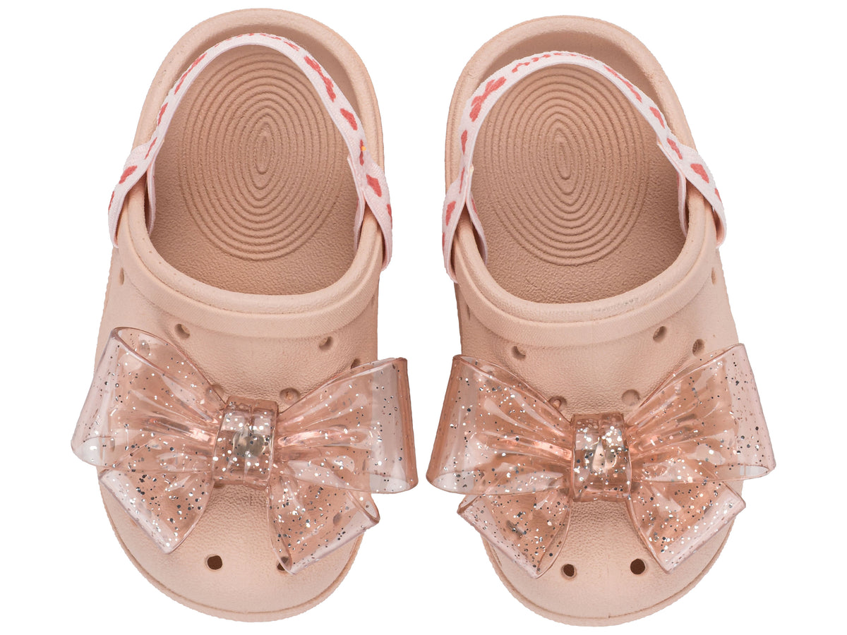 Zaxy Nina Daisy Babuch Sheer Glitter Bow Baby