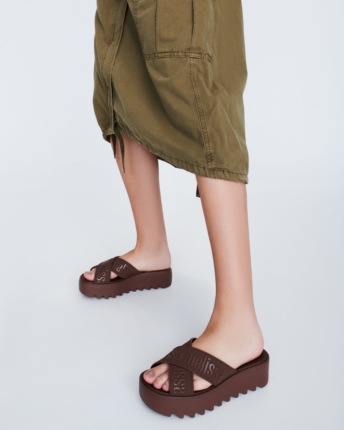 Melissa M Lover Cross Strap Platform AD