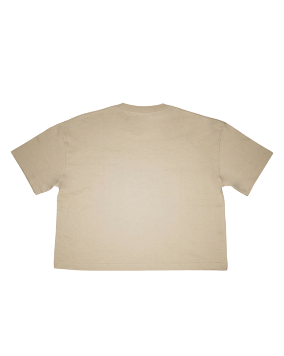 Human Plan To Be Happy Boxy Relax Tee Khaki