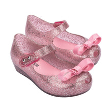 Load image into Gallery viewer, Mini Melissa Ultragirl Bow IV BB Glitter Pink
