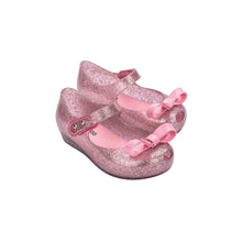 Load image into Gallery viewer, Mini Melissa Ultragirl Bow IV BB Glitter Pink
