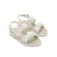 Load image into Gallery viewer, Mini Melissa Velvet Sandal INF White Pearl
