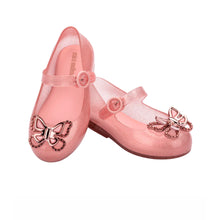 Load image into Gallery viewer, Mini Melissa Sweet Love Fly BB Pink Glitter/Rose
