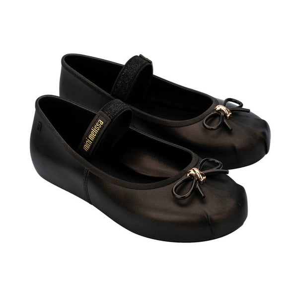 Mini Melissa Sophie INF Metallic Black