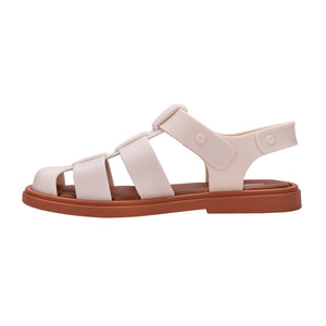 Melissa It Sandal Ad Brown Beige