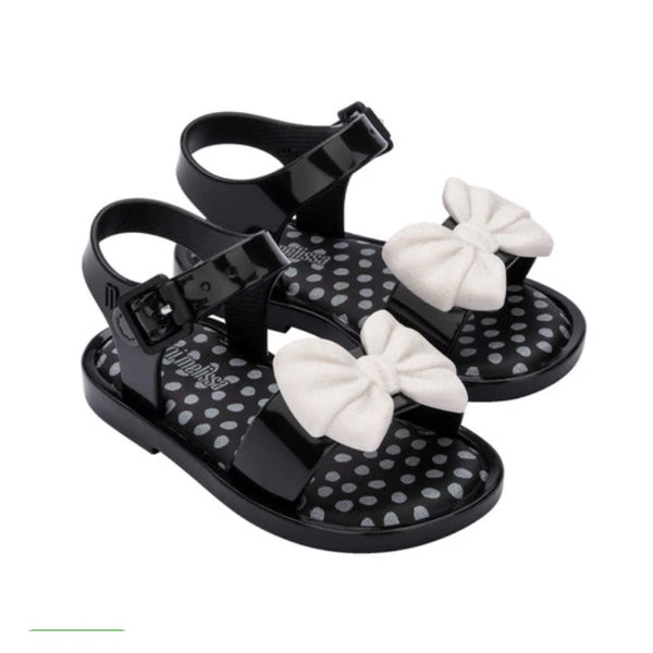 Mini Melissa Mar Sandal Princess BB Black