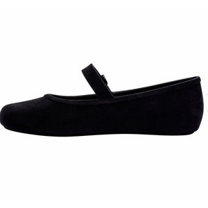 Melissa Soft Ballerina Velvet Ad Black