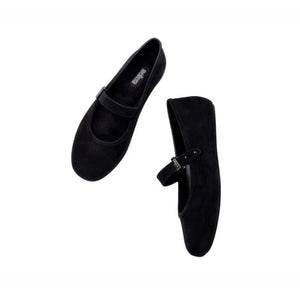 Melissa Soft Ballerina Velvet Ad Black